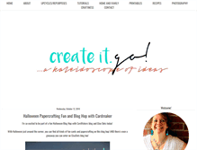 Tablet Screenshot of createitgo.com